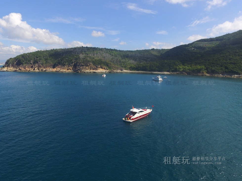 三亞旅游游艇租賃，三亞港至三亞角航線