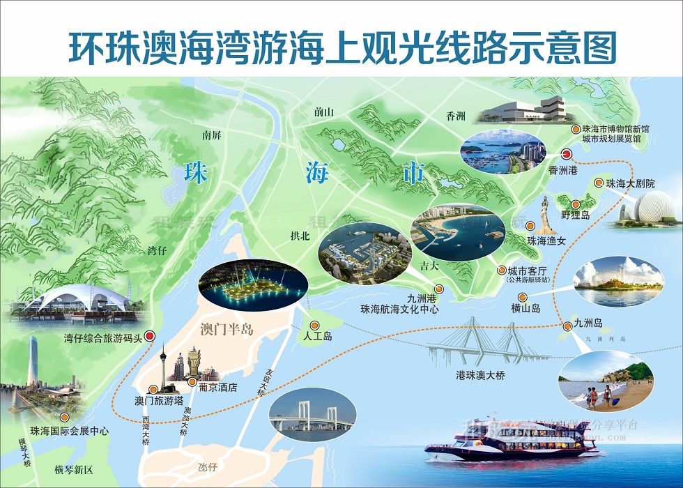 大圖環珠澳海灣游航線示意圖 119x85.jpg